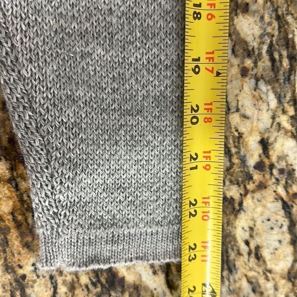 Peruvian Link Alpaca Collection Grey Button Front Cardigan Sweater Size S - Picture 8 of 9